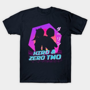 Hiro Zero Two - Vaporwave T-Shirt